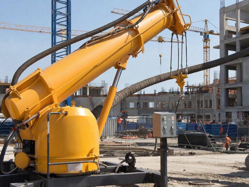 Пульсирующее Сердце Стройки: Магия Стационарных Бетононасосов