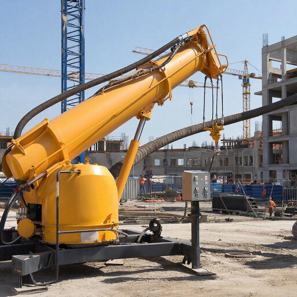 Пульсирующее Сердце Стройки: Магия Стационарных Бетононасосов