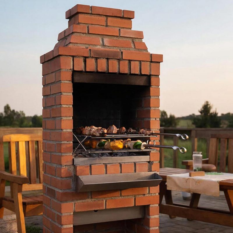 Кирпичный мангал: наш план постройки — от фундамента до первых ароматов на углях